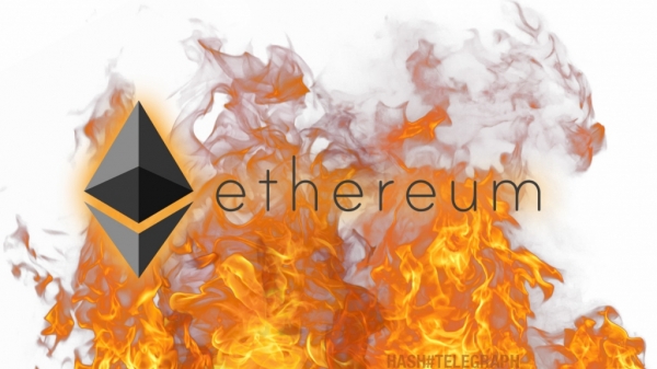 За 110 дней сгорели токены Ethereum на сумму более $4 млрд